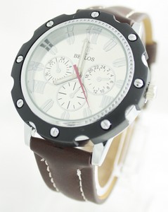 MO-031 montre homme cuir chocolat